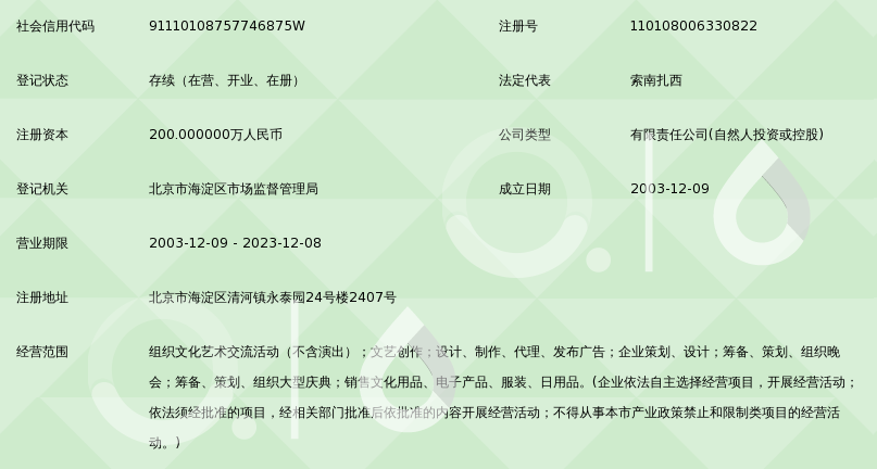 北京神州雪域国际文化传媒 深耕文化艺术经纪代理，搭建国际文化交流桥梁